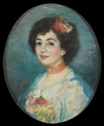 Portret van Mevrouw Amouroux, de Schoonzus van de Kunstenaar